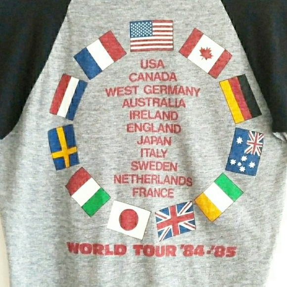 Bruce Springsteen 84 - 85 World Tour Concert Shirt - Picture 4 of 9